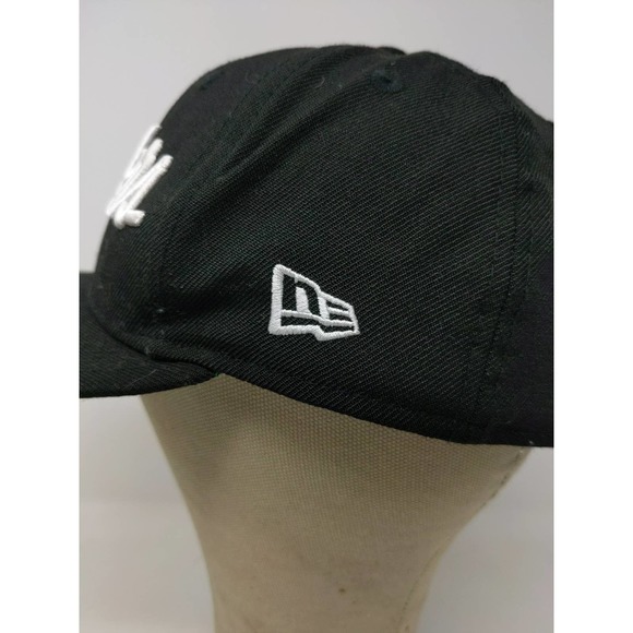 NFL New Era 9Fifty Oakland Raiders Snapback Hat OSFM Black Embroidered Spell Out - Picture 5 of 12